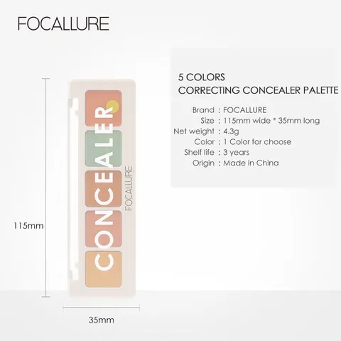 Kem Che Khuyết Điểm  Độ Che Phủ Cao/ Chống Thấm Nước/ Giữ Màu Lâu Trôi