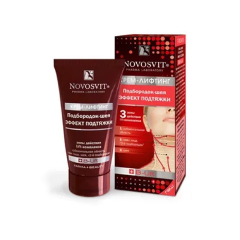 Kem Nâng Cằm Cổ Ngực Novosvit Nga 50ml Chính hãng