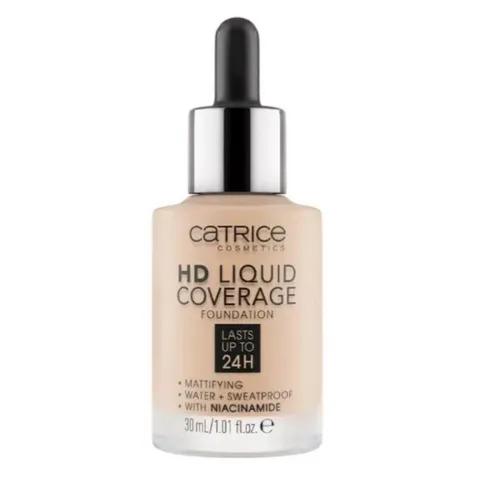 (CHÍNH HÃNG) Kem Nền Catrice FM1-2306-33 HD Liquid Coverage Kiềm Dầu 30ml
