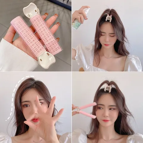 HOT Kẹp tạo độ phồng cho tóc mái kiến thiết thuận lợi phong thái korea tiện tích cho nữ