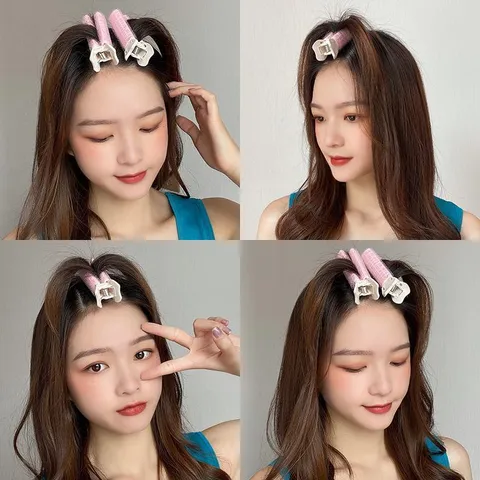 HOT Kẹp tạo độ phồng cho tóc mái kiến thiết thuận lợi phong thái korea tiện tích cho nữ