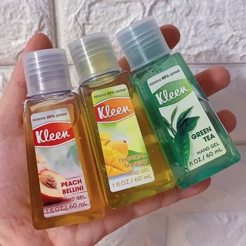 60ml) Gel Rửa Tay Khô Kleen Diệt Khuẩn 99,9%