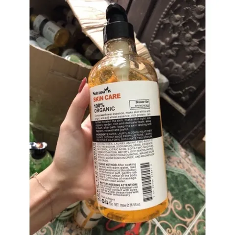 SỮA TẮM KẾT HỢP GIỮA TINH CHẤT ORGANIC & HƯƠNG NƯỚC HOA NATURAL SKIN CARE 780ml