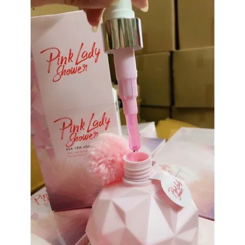 Sữa tắm xông trắng pink lady