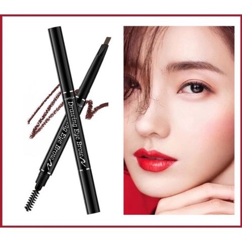 Chì kẻ lông mày 2 đầu không lem tiện lợi