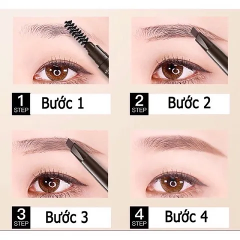 Chì kẻ mày 2 đầu dễ vẽ không trôi