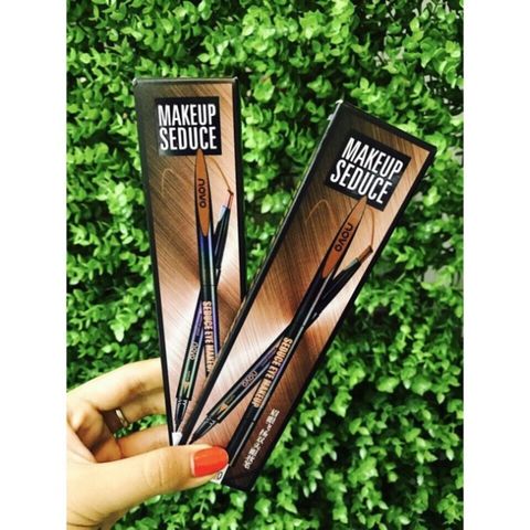 CHÌ MÀY + KẺ MẮT NƯỚC 2 IN 1 MAKE SEDUCE NOVO