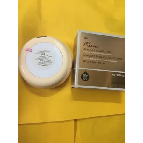 Phấn nước Gold Collagen Chống nắng cao tone 21 tone da tự nhiên