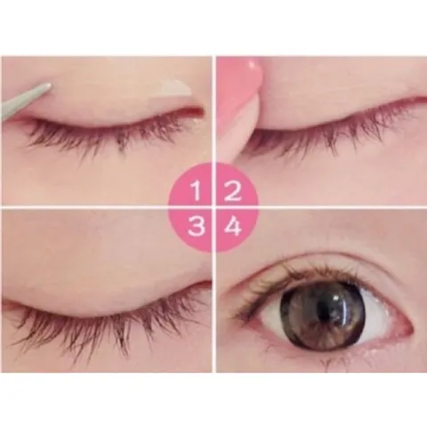 Hộp 120 miếng Kích mí dạng lưới CỰC TỰ NHIÊN KO LỘ VÂN