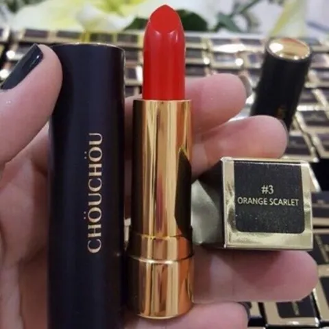 SON CHOU CHOU HÀN QUỐC MÀU CAM ĐẤT