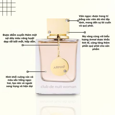 Sữa tắm/ Nước hoa Cao cấp quyến rũ Club De Nuit Woman 360ml/105ml