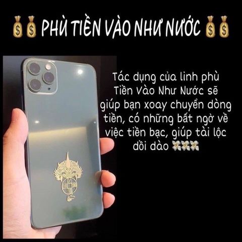 MIẾNG DÁN ĐIỆN THOẠI PHONG THUỶ SIÊU ĐỈNH