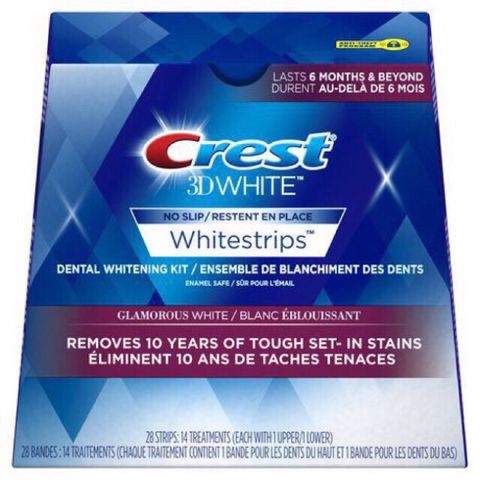Combo 5 Miếng dán trắng răng Crest White USA