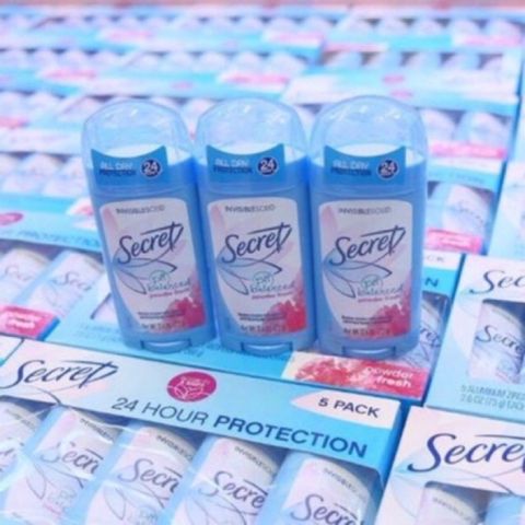 LĂN KHỬ MÙI DẠNG SÁP DÀNH CHO NỮ SECRET PH BALANCED POWDER FRESH 24H Mỹ 73g 758199