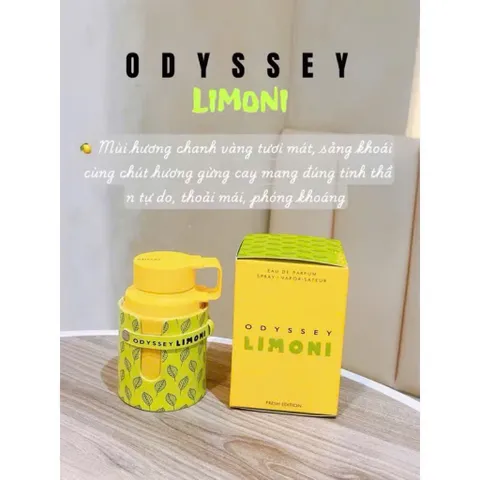 (Fullsize 100ml) Nước hoa Armaf Odyssey Limoni Fresh Edition EDP 100ml thơm mát năng động