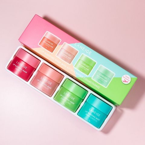 MẶT NẠ MÔI  SET 4 HỦ laneige 8g