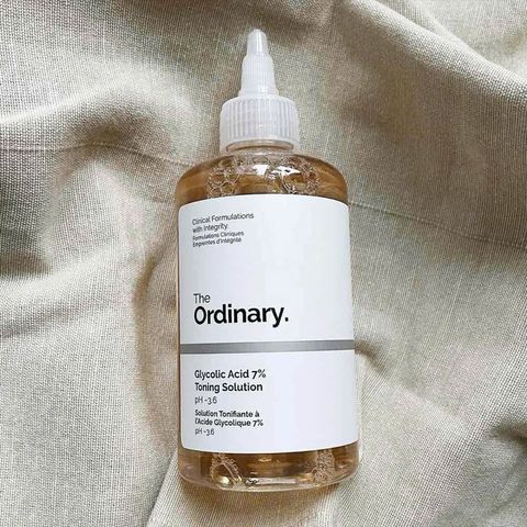 Nước hoa hồng se khít lỗ chân lông The Ordinary Glycolic Acid 7% Toning Solution pH~3.6 240ml