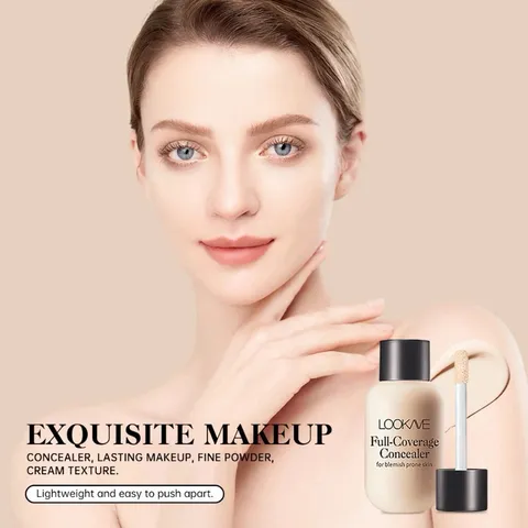 Kem che khuyết điểm dạng lỏng ZSEEY Bảo hiểm toàn diện Blemishes và Mỹ phẩm da Hỗ trợ giảm mụn 12g