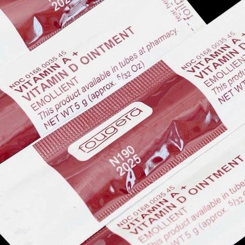 Combo 5 kem Dưỡng ẩm vitamin ad gói  tái tạo môi mày sau xăm kích bong da nhanh, phục hồi