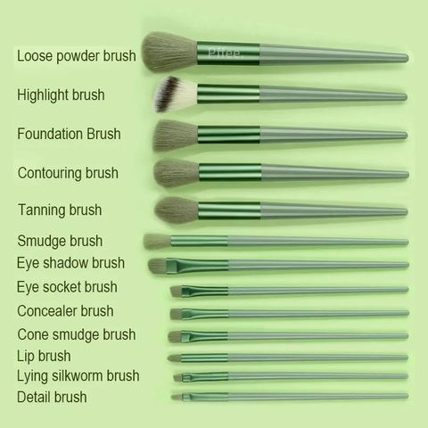 Bộ 13 Cọ Trang Điểm Kèm Túi Đựng