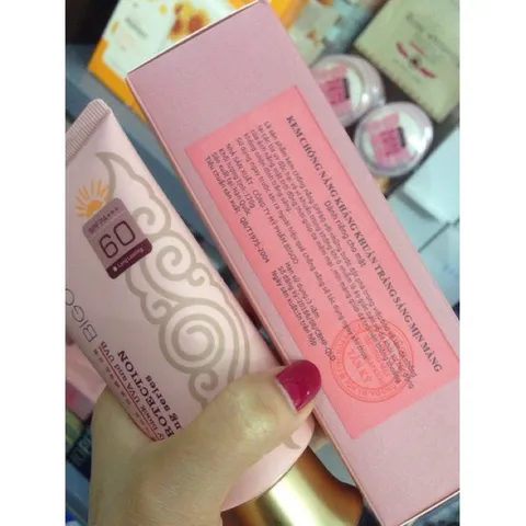 Kem chống nắng trắng da Bigoo 80ml
