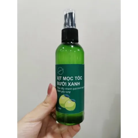 Xịt mọc tóc giảm gãy rụng Bưởi xanh 100ml hiệu quả