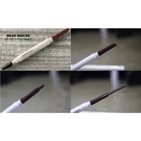 Chì kẻ mày 2 đầu Innisfree auto eyebrow pencil