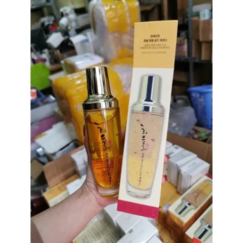 (Chai 130ml) TINH CHẤT SERUM VÀNG CAO CẤP LEBELAGE HEE YUL PREMIUM GOLD ESSENCE HÀN QUỐC