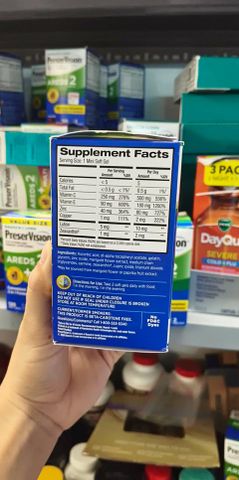 140 viên PreserVision AREDS 2 Formula – Viên uống bổ mắt từ Bausch + Lomb giúp bảo vệ và cải thiện thị lực