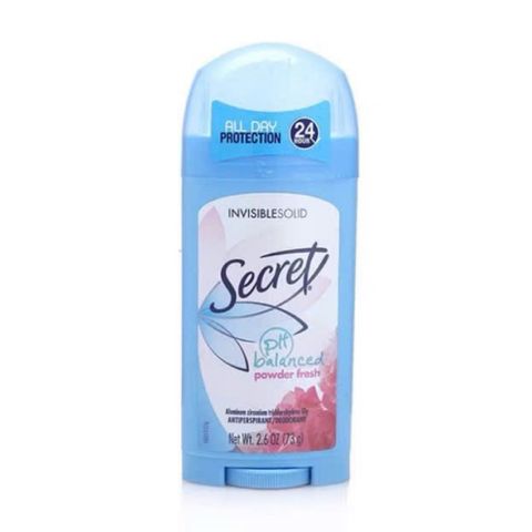 LĂN KHỬ MÙI DẠNG SÁP DÀNH CHO NỮ SECRET PH BALANCED POWDER FRESH 24H hàng Thái 73g