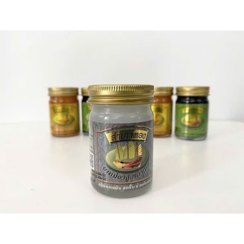 CAM KẾT CHÍNH HÃNG ] Dầu Cù Là Xoa Bóp Cánh Buồm  - MÀU TRẮNG - Mùi Bạc Hà - 50gr