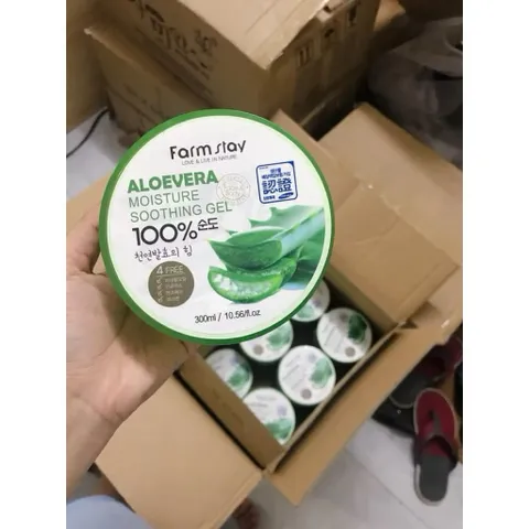 Gel lô hội cấp ẩm, làm dịu da , sáng da, ,chống lão hoá 300ml