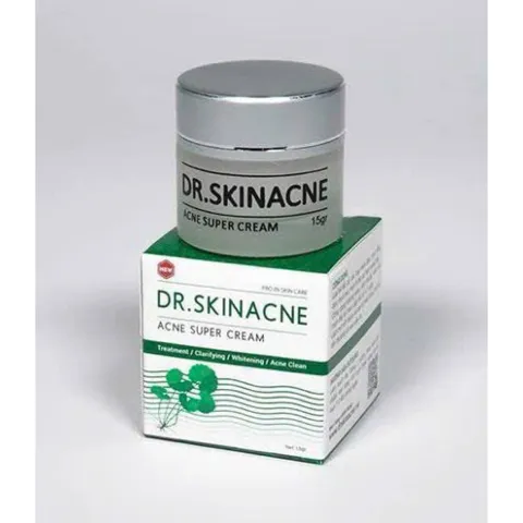 Combo 2 Kem giảm mụn ngừa thâm liền sẹo DR.SKINACNEv 15gram