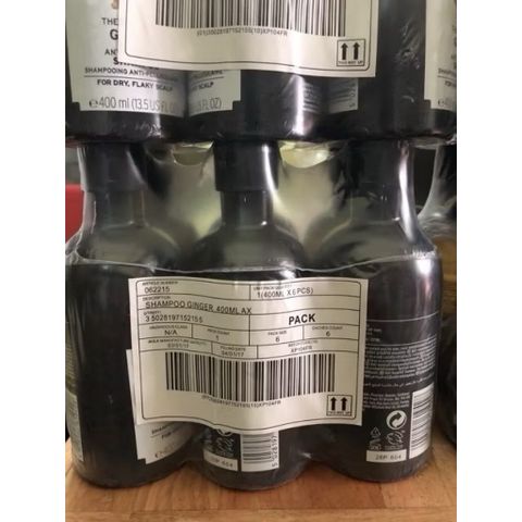 Chai lớn 400ml DẦU GỘI GỪNG TƯƠI giảm GÀU MƯỢT TÓC THE BODY SHOP Made in UK