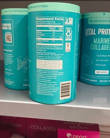  Vital Proteins Marine Collagen Hàng Mỹ 221g
