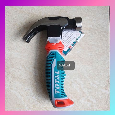 (T17) BÚA NHỔ ĐINH MINI TOTAL THCH61008D 220G NHỎ GỌN CẦM CHẮC TAY