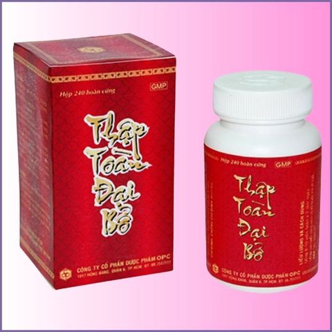 Thập toàn đại bổ OPC Việt Nam – Hỗ trợ khí huyết