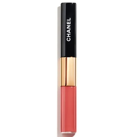 Son Kem Chanel Le Rouge Duo Ultra Tenue Lip 192 Coral Pink - Độ Bền Màu Cao, Dưỡng Ẩm, Màu Hồng San Hô Thời Thượng NK Date Xa