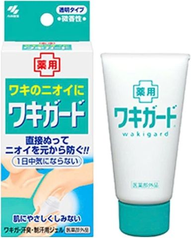 Gel Khử Mùi, Ngăn Ngừa Mồ Hôi Vùng Nách Kobayashi Wakigard Nhật Bản 50g