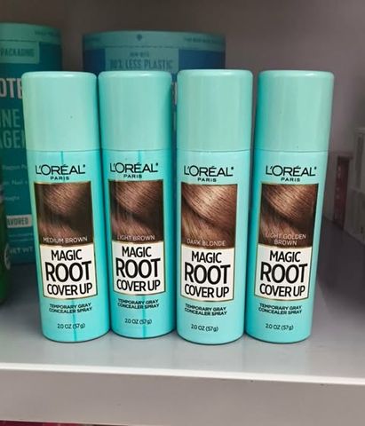 Xịt phủ bạc L'Oreal Magic Root Cover Up 57g