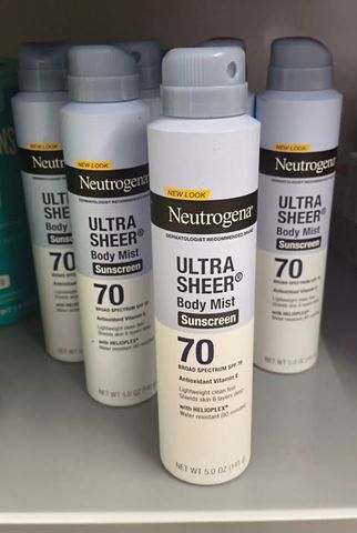 Xịt Chống Nắng Toàn Thân Neutrogena Ultra Sheer SPF 70 - Bảo Vệ Da Trước Tia UV, Cảm Giác Mát Mẻ, 141G 758846