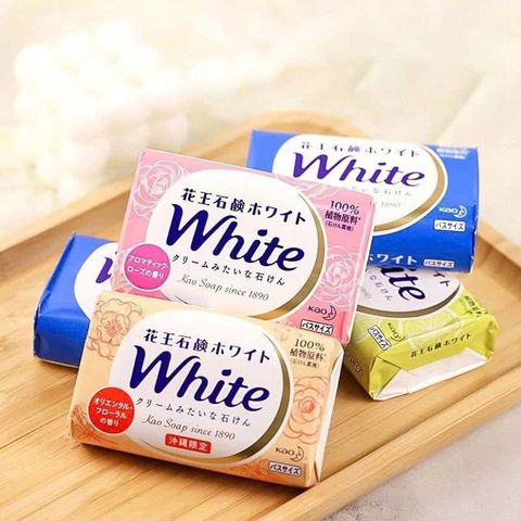 Xà Phòng Tắm Kao White Soap Nhật Bản 130gr