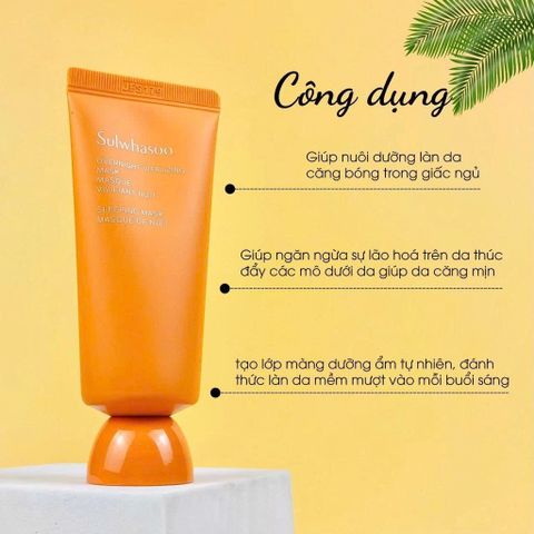 Mặt nạ ngủ Sulwhasoo Overnight Vitalizing Mask mini 35ml