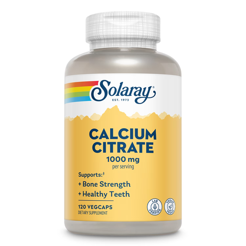 Viên nang Canxi Citrate Solaray, 1000mg, 120 viên