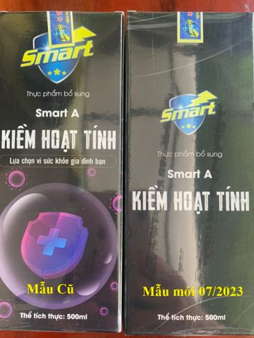 SmartA - Kiểm Hoạt Tính- tăng khả năng chống oxy hóa, tăng cường sức đề kháng và giảm mệt mỏi