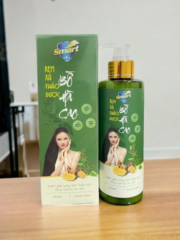 Bộ đôi dầu gội thảo dược BỒ HÀ CAO SMART – 300ML/CHAI , chăm sóc tóc luôn suôn mượt óng ả.