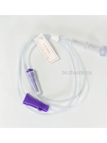 Túi Truyền thải độc đại tràng theo phương pháp SMARTA dung tích 1200ml, kèm 01  dây truyền.