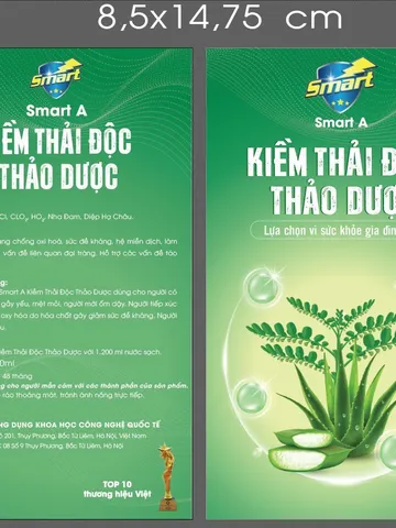 SmartA - Kiểm Thải Độc Thảo Dược - VÌ Sức Khoẻ Gia Đình Bạn - Shop Trọng Đức Smart