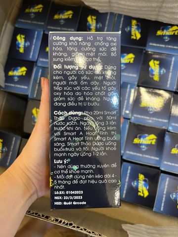 SmartA Thảo Dược-bổ sung dinh dưỡng để tăng cường khả năng chống oxy hóa-Lựa chọn sức khoẻ Gia Đình.