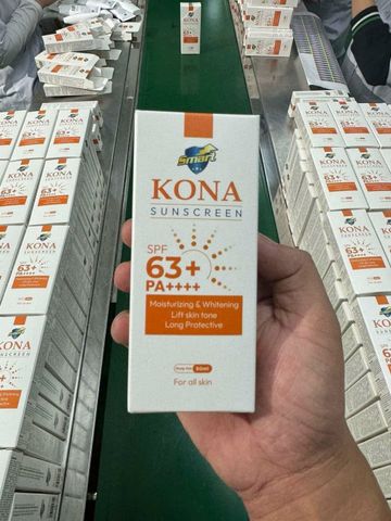 Kem chống nắng Smart KONA SPF 63+++ 50ml, không nhờn, không dính, chống nắng cao - an toàn da.